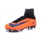 Zapatillas de fútbol Nike Mercurial Superfly V FG Para Hombre Naranja Negro Violeta