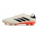 Bota adidas Copa Pure 2 Elite+ FG Marfil Negro Rojo