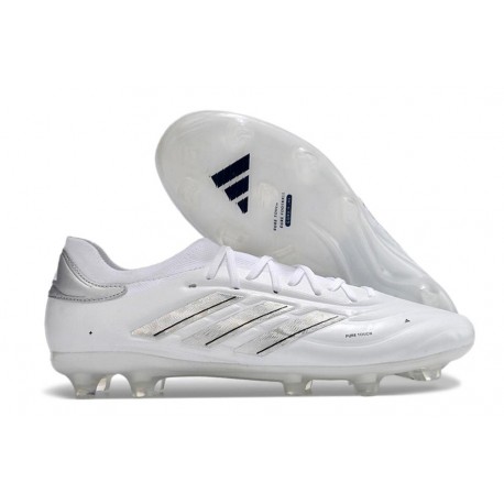Bota adidas Copa Pure 2 Elite+ FG Blanco Blanco Plateado Met
