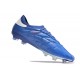 Bota adidas Copa Pure 2 Elite+ FG Lucid Azul Blanco Solar Rojo