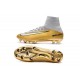 Nuevo Botas de fútbol Nike Mercurial Superfly 5 FG CR7 Quinto Triunfo Oro Blanco