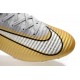 Nuevo Botas de fútbol Nike Mercurial Superfly 5 FG CR7 Quinto Triunfo Oro Blanco