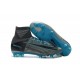 Zapatillas de fútbol Nike Mercurial Superfly V FG Para Hombre Gris Azul Negro