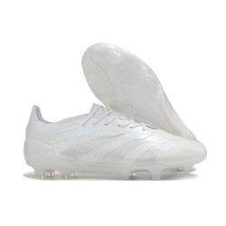 Adidas 2024 Predator Elite FG Blanco Plateado Met