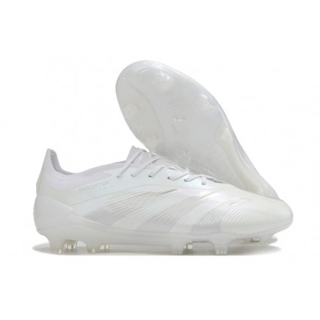 Adidas 2024 Predator Elite FG Blanco Plateado Met