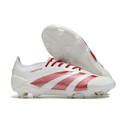 Adidas 2024 Predator Elite FG Blanco Rojo