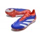 Adidas 2024 Predator Elite FG Azul Blanco Rojo