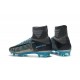 Zapatillas de fútbol Nike Mercurial Superfly V FG Para Hombre Gris Azul Negro
