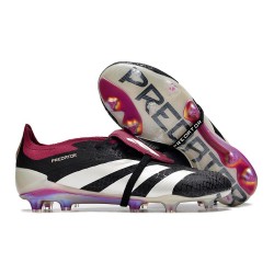 adidas Predator 30 Elite Tongue FG Negro Blanco Violeta
