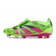 Zapatos Fútbol Adidas Predator Elite FT FG Team Verde Solar Shock Amarillo Limón Lúcido