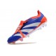 Zapatos Fútbol Adidas Predator Elite FT FG Azul Blanco Rojo