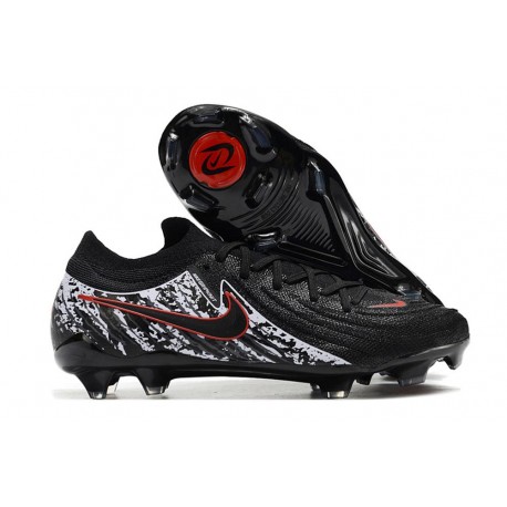Zapatillas Nike Phantom Luna 2 Elite FG L Negro Blanco Rojo