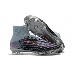 Nuevo Botas de fútbol Nike Mercurial Superfly 5 FG Gris Rosa Negro