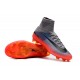 Nuevo Botas de fútbol Nike Mercurial Superfly 5 FG Gris Rojo Negro