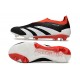 adidas Botas Futbol Predator Elite LL FG Noir Banc Rouge Solaire