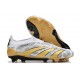 adidas Botas Futbol Predator Elite LL FG Blanco Oro Gris