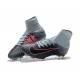 Nuevo Botas de fútbol Nike Mercurial Superfly 5 FG Gris Rosa Negro