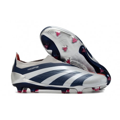 adidas Botas Futbol Predator Elite LL FG Argento Negro Rojo