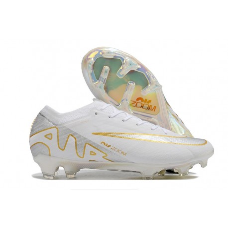 Nuevo Nike Zoom Mercurial Vapor XV Elite FG Blanco Oro Argento