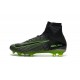 Zapatillas de fútbol Nike Mercurial Superfly V FG Para Hombre Gris Negro Verde