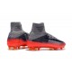 Nuevo Botas de fútbol Nike Mercurial Superfly 5 FG Gris Rojo Negro