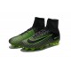 Zapatillas de fútbol Nike Mercurial Superfly V FG Para Hombre Gris Negro Verde