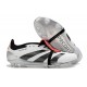 Zapatos Fútbol Adidas Predator Elite FT FG Blanco Negro Rojo