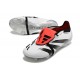 Zapatos Fútbol Adidas Predator Elite FT FG Blanco Negro Rojo