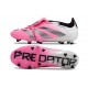 Zapatos Fútbol Adidas Predator Elite FT FG Rosa Blanco Negro