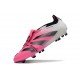 Zapatos Fútbol Adidas Predator Elite FT FG Rosa Blanco Negro