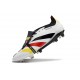 Zapatos Fútbol Adidas Predator Elite FT FG Blanco Negro Rojo Amarillo