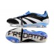 Zapatos Fútbol Adidas Predator Elite FT FG Negro Blanco Azul