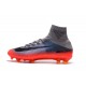 Nuevo Botas de fútbol Nike Mercurial Superfly 5 FG Gris Rojo Negro
