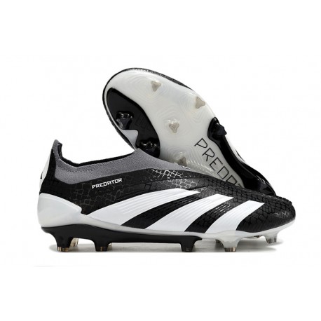 adidas Botas Futbol Predator Elite LL FG Negro Blanco