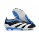 adidas Botas Futbol Predator Elite LL FG Negro Blanco Azul