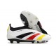 adidas Botas Futbol Predator Elite LL FG Blanco Negro Rojo Amarillo