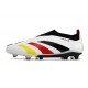 adidas Botas Futbol Predator Elite LL FG Blanco Negro Rojo Amarillo
