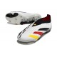adidas Botas Futbol Predator Elite LL FG Blanco Negro Rojo Amarillo