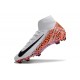Botas Nike Mercurial Superfly 10 Elite FG Blanco Naranja Negro