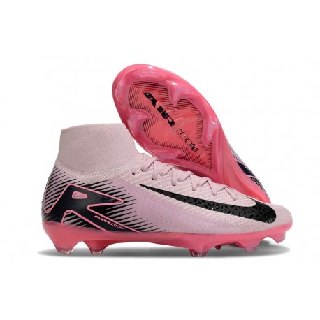 Botas Nike Mercurial Superfly 10 Elite FG Rosa Negro