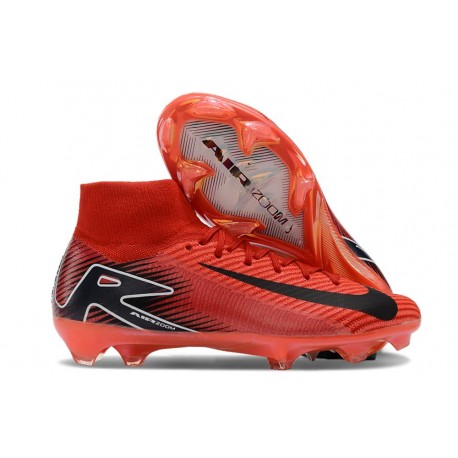 Botas Nike Mercurial Superfly 10 Elite FG Rojo Negro