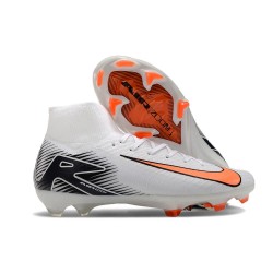 Botas Nike Mercurial Superfly 10 Elite FG Blanco Naranja Negro