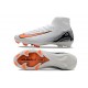 Botas Nike Mercurial Superfly 10 Elite FG Blanco Naranja Negro
