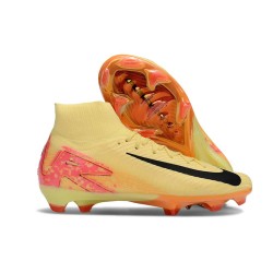Botas Nike Mercurial Superfly 10 Elite FG Amariilo Negro