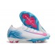 Bota Nike Zoom Mercurial Vapor 16 Elite FG Blanco Azul Rosa