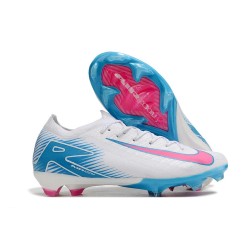 Bota Nike Zoom Mercurial Vapor 16 Elite FG Blanco Azul Rosa
