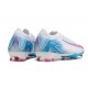 Bota Nike Zoom Mercurial Vapor 16 Elite FG Blanco Azul Rosa