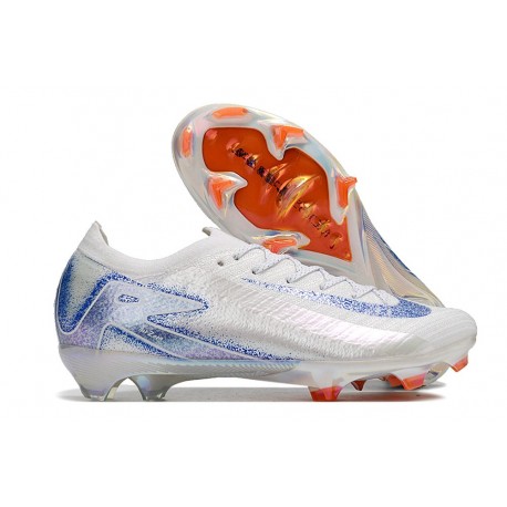 Bota Nike Zoom Mercurial Vapor 16 Elite FG Blueprint Blanco Azul Carrera