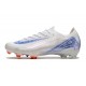 Bota Nike Zoom Mercurial Vapor 16 Elite FG Blueprint Blanco Azul Carrera