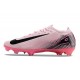 Bota Nike Zoom Mercurial Vapor 16 Elite FG Rosa Negro